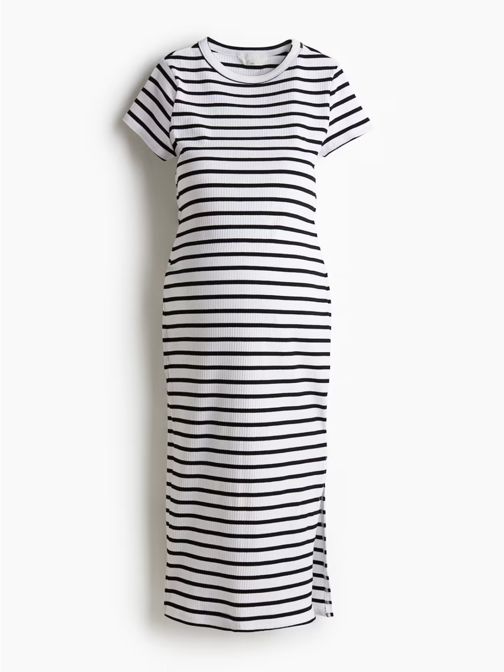 MAMA RIBBED T-SHIRT DRESS